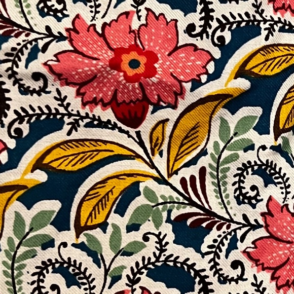 Floral Shirt with Henley Collar and Roll-up Sleeve Tab - Picture 6 of 13